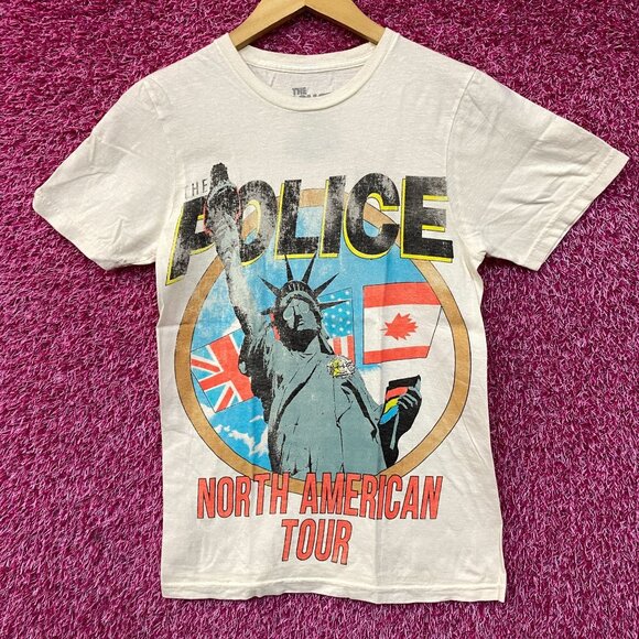 The Police North American Tour Rock Band T-Shirt Small - Picture 1 of 4